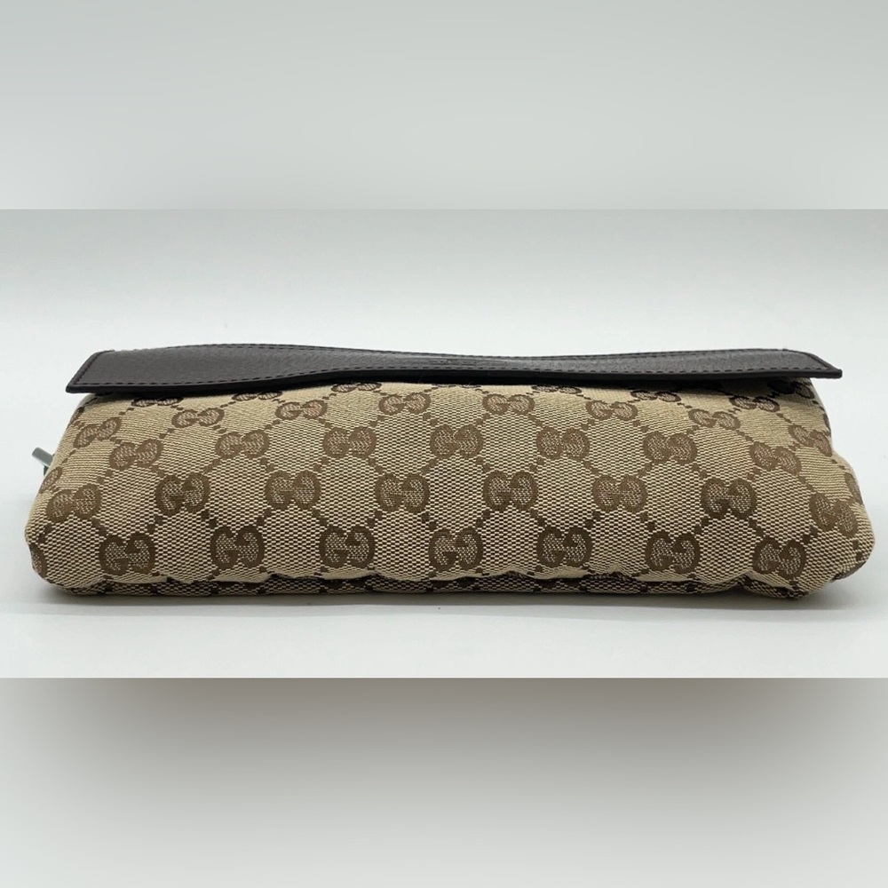 AUTHENTIC Gucci GG Canvas SHERRY LINE Sling Bag W/Dustabg - Picture 5 of 17